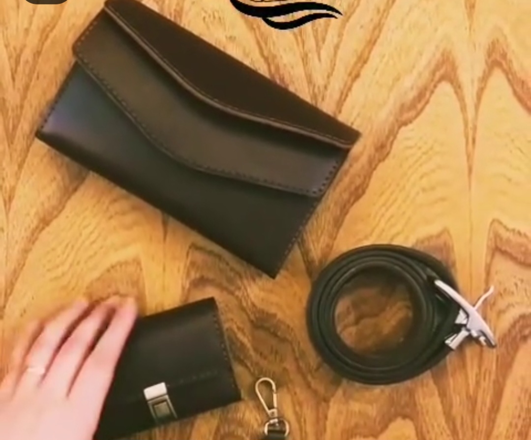 ست کیف کمربند و جاکارتی