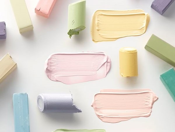 رنگ پلاستیکی پاستیلی مناسب فضاهای داخلی روشن