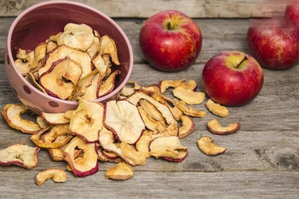 سیب قرمز خشک خانگی اعلا