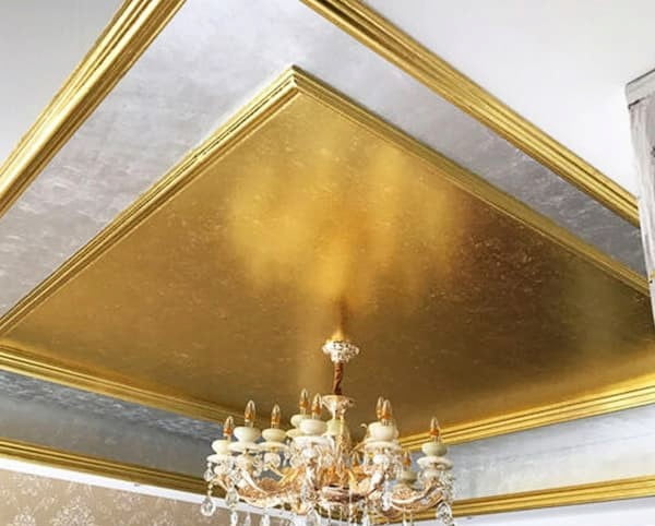 رنگ پلاستیکی طلایی مناسب فضا های داخلی و تزئینی