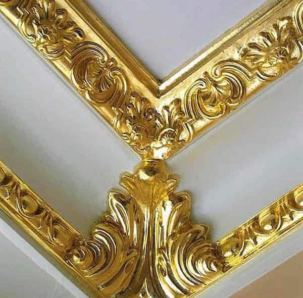 تصویر 3 از رنگ پلاستیکی طلایی مناسب فضا های داخلی و تزئینی