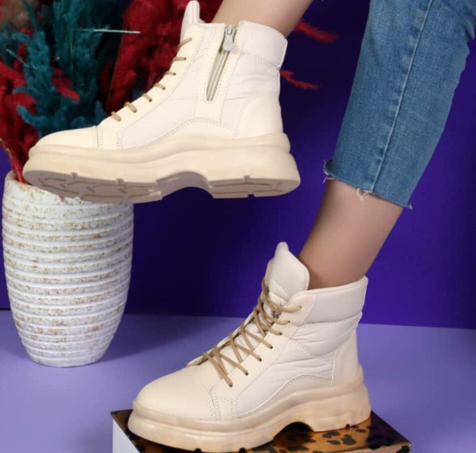 تصویر 2 از بوت زنانه جلو بندی + عمده