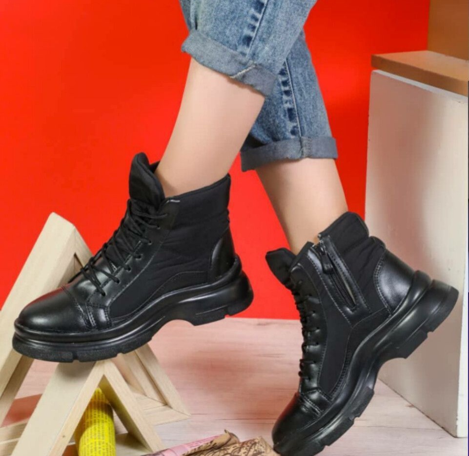 تصویر 1 از بوت زنانه جلو بندی + عمده