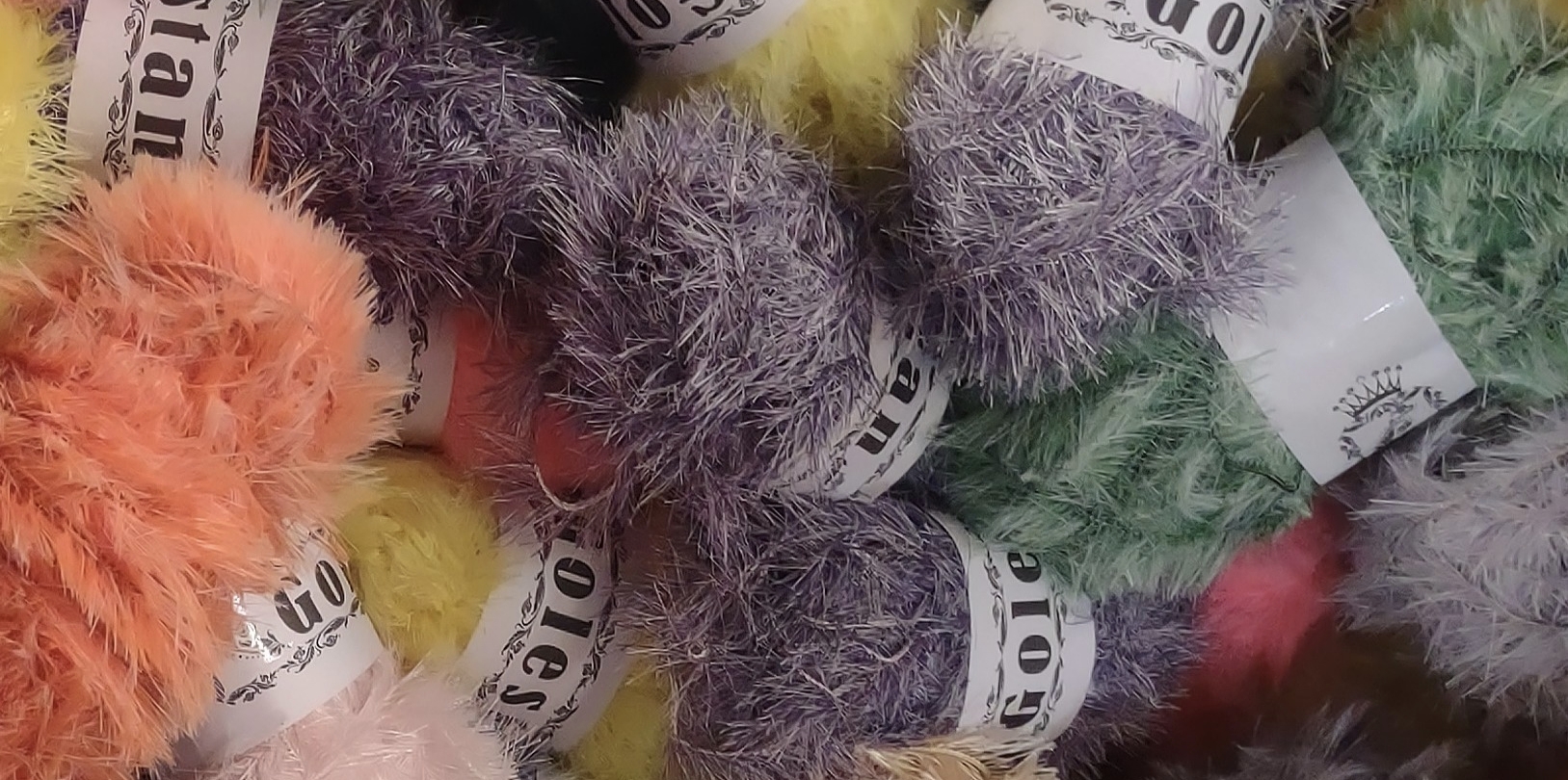 تصویر 1 از نخ یوموش گلستان با بافت نرم و یکنواخت