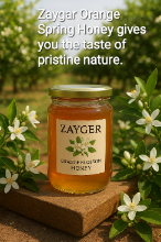 قیمت خرید مستقیم عسل بهار نارنج زایگر از تولیدکننده + با ضمانت کیفیت