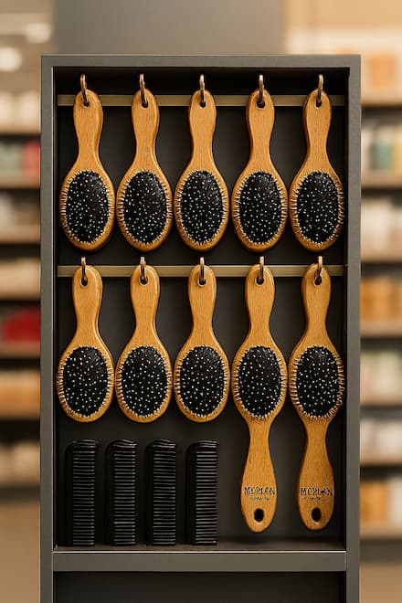 تصویر 5 از قیمت انواع برس مو مردانه مشکی