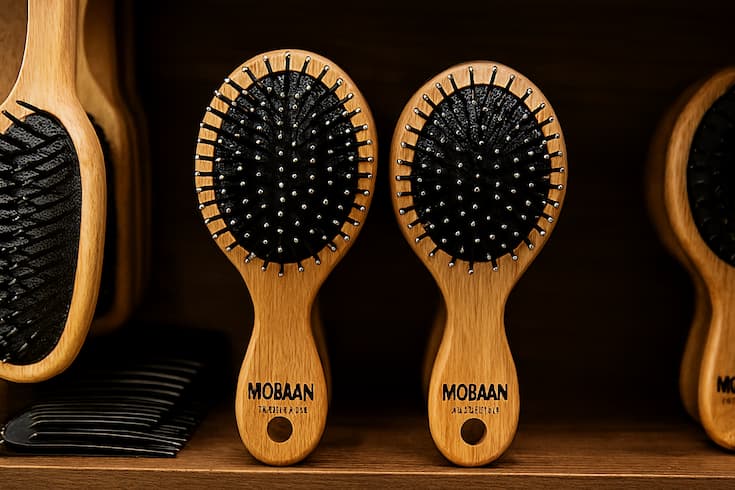 تصویر 3 از قیمت انواع برس مو مردانه مشکی