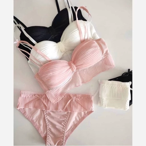 ست شورت و سوتین پاپیونی عروس