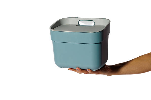 سطل زباله پلاستیکی ماشین با درب محکم و ضد نشت