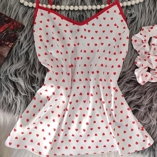 تصویر 3 از ست لباس خواب زنانه دو تکه ساتن درجه یک