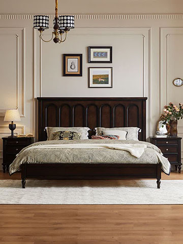 تصویر 1 از قیمت خرید تخت خواب چوبی مدرن