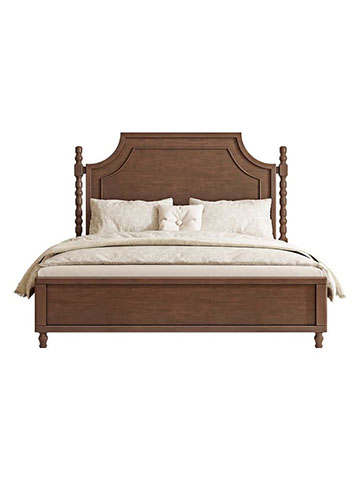 تصویر 3 از سفارش تخت خواب چوبی یک نفره ارزان