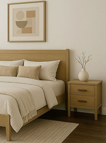 قیمت تخت چوبی ساده یک نفره