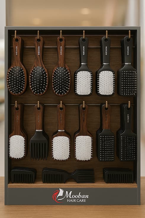 تصویر 1 از قیمت برس مو ساده مشکی