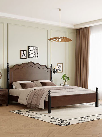 تصویر 2 از جدیدترین تخت خواب چوبی با قیمت