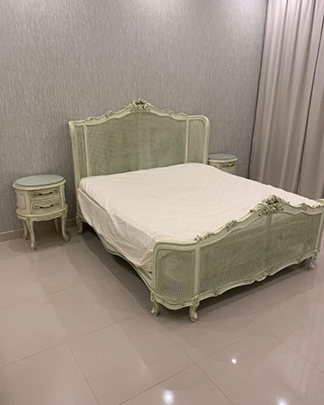 تصویر 3 از خرید عمده تخت خواب چوبی خام از تولیدی