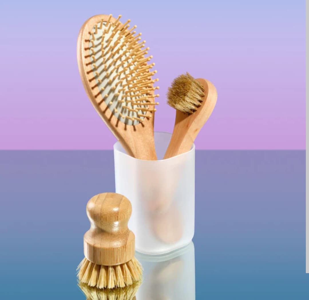 عرضه عمده برس مو چوبی گرد