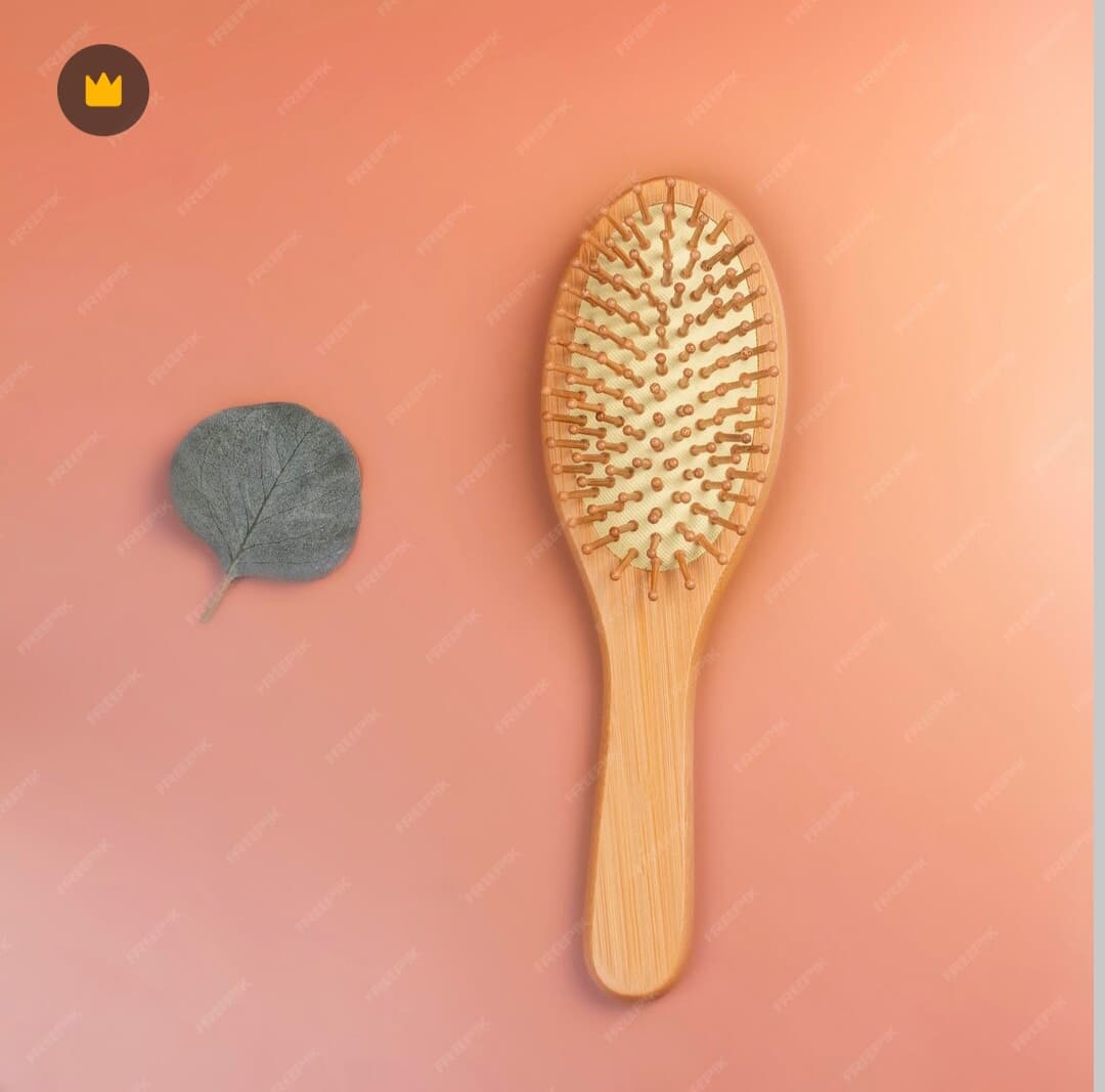 تصویر 2 از عرضه عمده برس مو چوبی گرد