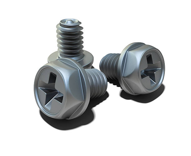 پیچ سر شش‌ گوش واشر دار روکش گالوانیزه گرم