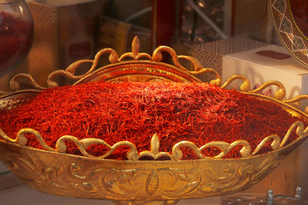 زعفران نگین پرسی اعلا مناسب صادرات