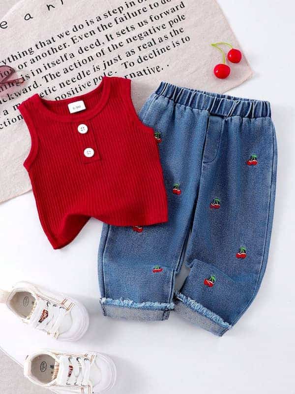 تصویر 2 از شلوار بگ کودکانه نرم و سبک مناسب استفاده روزانه