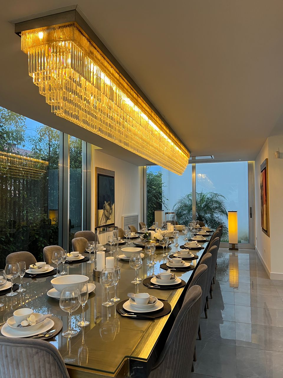 لوستر کلاسیک خطی