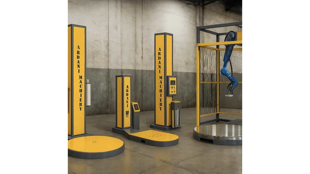 تصویر 2 از دستگاه استرچ پالت صفحه گرد قیمت ویژه