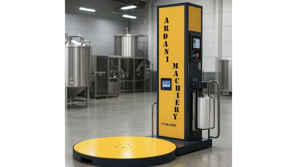 تصویر 3 از دستگاه استرچ پالت صفحه گرد قیمت ویژه