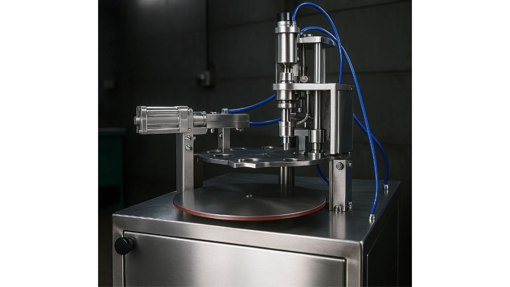 تصویر 3 از دستگاه پرکن روتاری تک نازل با کیفیت