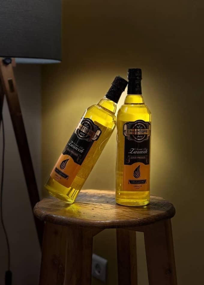 روغن کنجد پرس سرد زرآوه با خواص درمانی