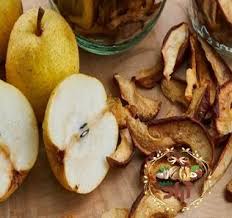 گلابی خشک مطبوع و خوشمزه