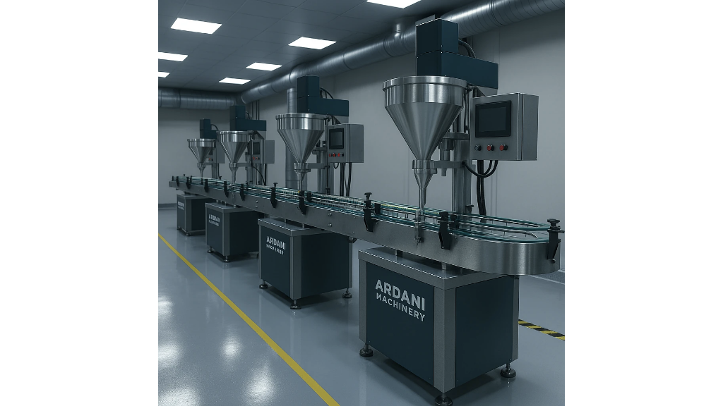 تصویر 5 از دستگاه پرکن پودری ظروف اتوماتیک با امکانات ویژه