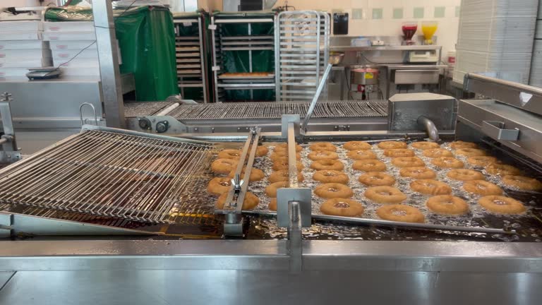 راه‌ اندازی خط تولید دونات صنعتی با سرعت تولید بالا