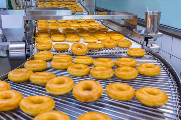 راه‌ اندازی خط تولید دونات با ظرفیت ۲۰۰ تا ۱۲۰۰۰ عدد در ساعت