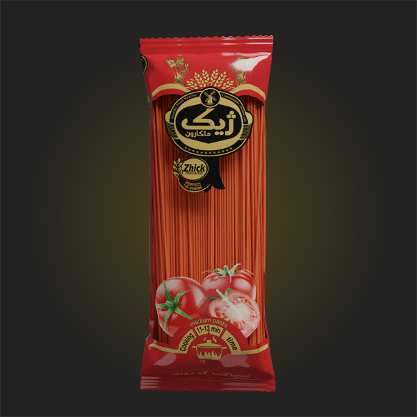 خرید ماکارونی گوجه ایی اسپاگتی ژیک + قیمت عمده
