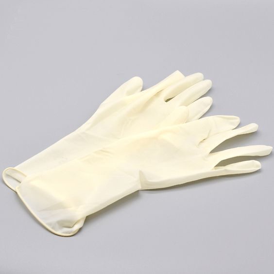 تصویر 1 از دستکش یکبار مصرف وینیل بدون پودر مناسب محیط‌های پزشکی