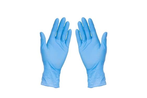 دستکش یکبار مصرف وینیل بدون پودر مناسب محیط‌های پزشکی