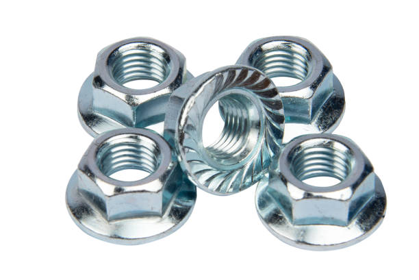 تصویر 1 از مهره شش گوش واشر دار مکانیک ماشین آلات