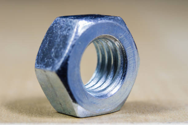 تصویر 1 از مهره شش گوش استیل سایز دوازده محکم