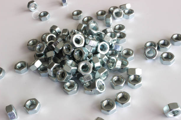 مهره شش گوش استیل سایز دوازده محکم