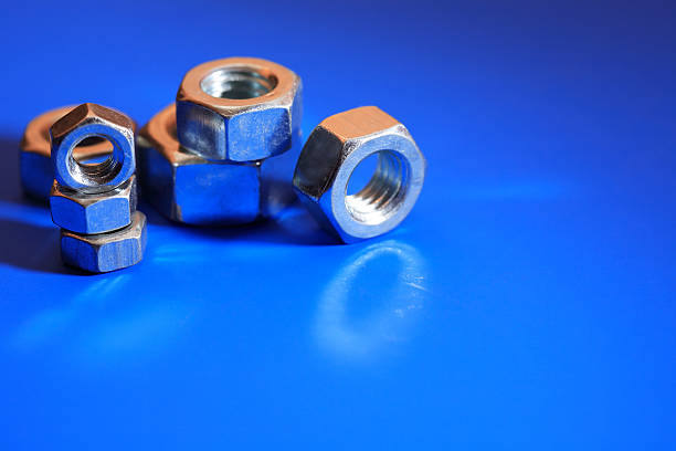 تصویر 2 از مهره شش گوش استیل سایز دوازده محکم