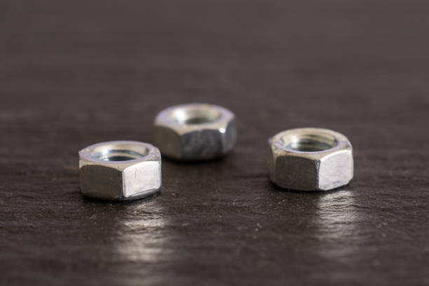 تصویر 4 از مهره شش گوش باریک گالوانیزه ضد خورندگی