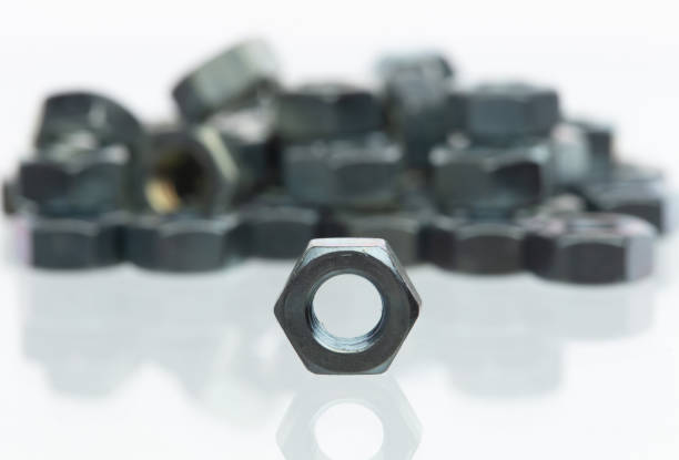 تصویر 5 از مهره شش گوش باریک گالوانیزه ضد خورندگی