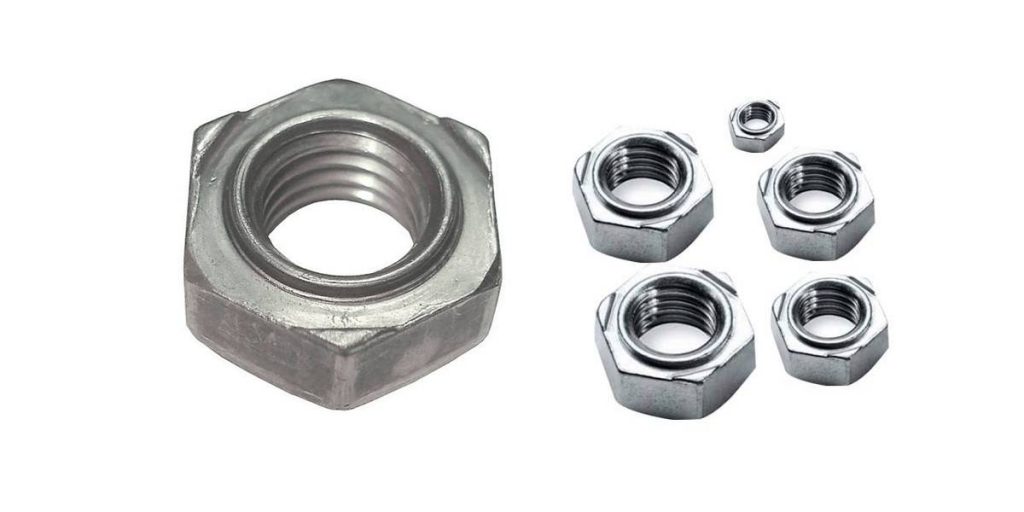 تصویر 2 از مهره جوشی شش گوش پایه فلزی ثابت دائمی