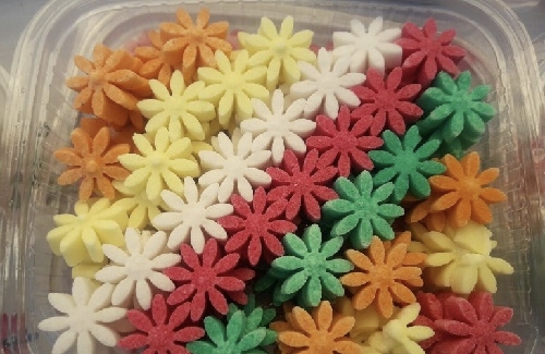 تصویر 5 از قند تزیینی ارگانیک با رنگ‌ های طبیعی گیاهی