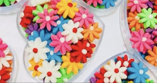 تصویر 3 از قند تزیینی ارگانیک با رنگ‌ های طبیعی گیاهی