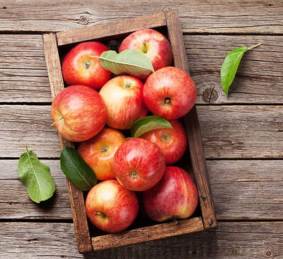 تصویر 2 از سیب قرمز امریکایی درجه یک تازه