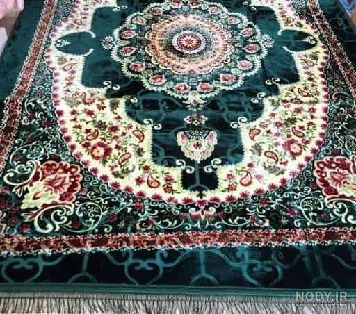 رو فرشی مخمل جدید با طرح های مدرن و بافت لطیف