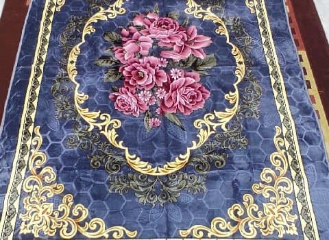 تصویر 2 از رو فرشی مخمل جدید با طرح های مدرن و بافت لطیف