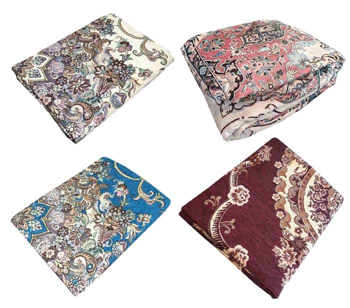 روفرشی مخمل شانل کشدار + ۶ متری جلوه لوکس